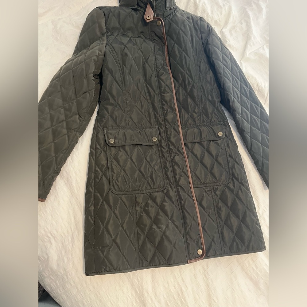 Ralph Lauren long quilted jacket